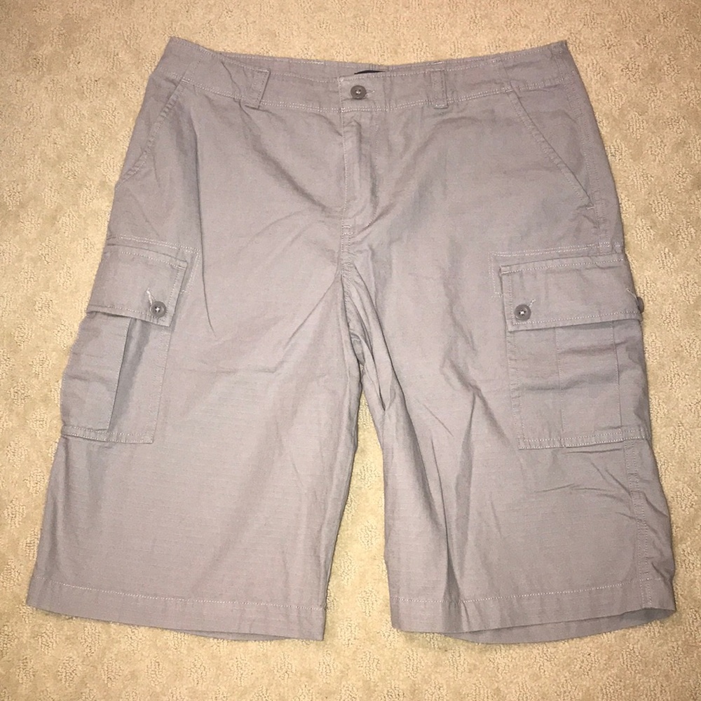 NWOT Gray Polo Cargo Shorts